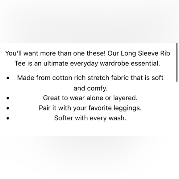 White Ribbed Kids Long Sleeve Shirt by boutique brand Lovely Littles - Picture 6 of 6